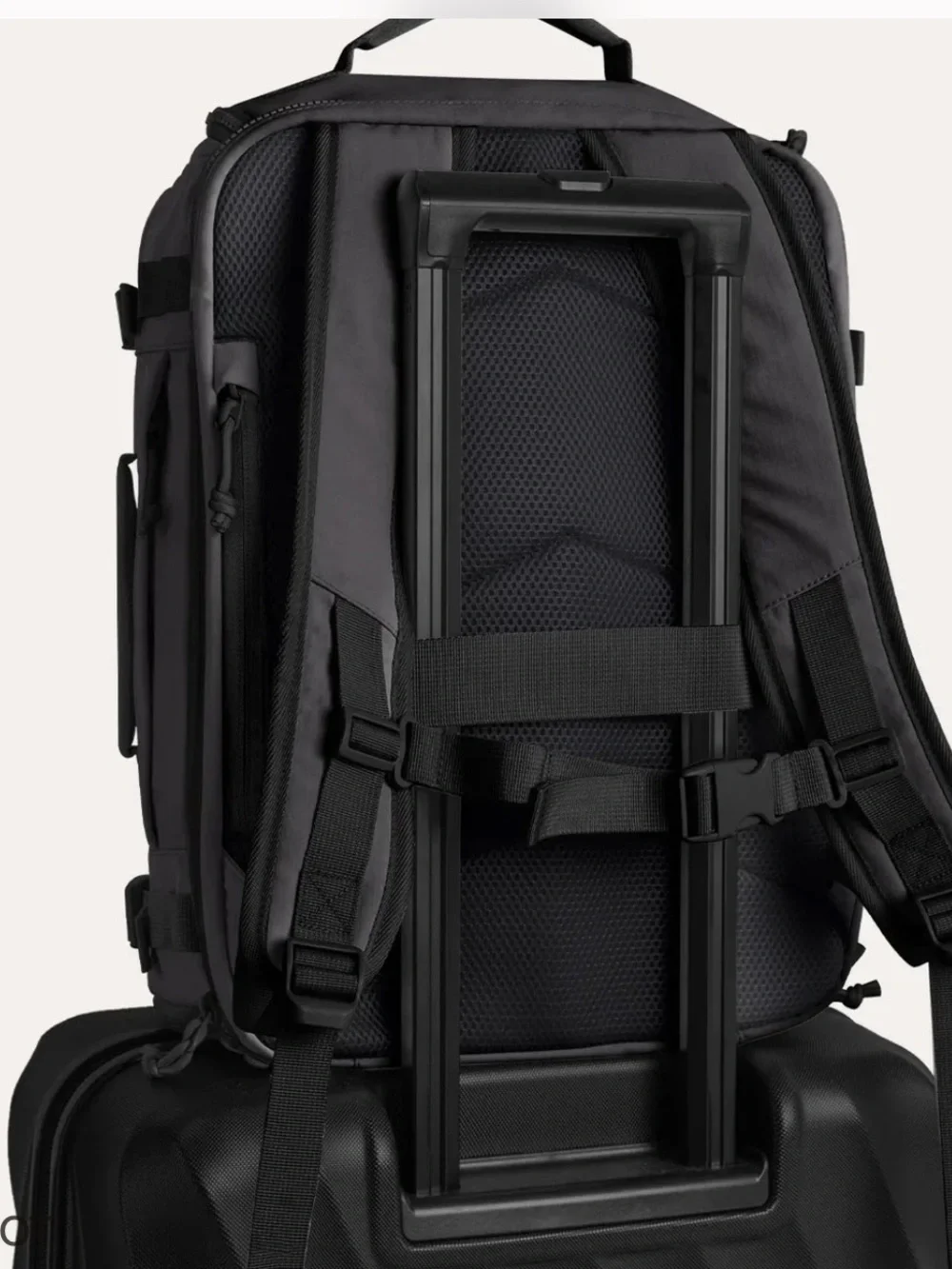Bagsmart Black Travel Backpack